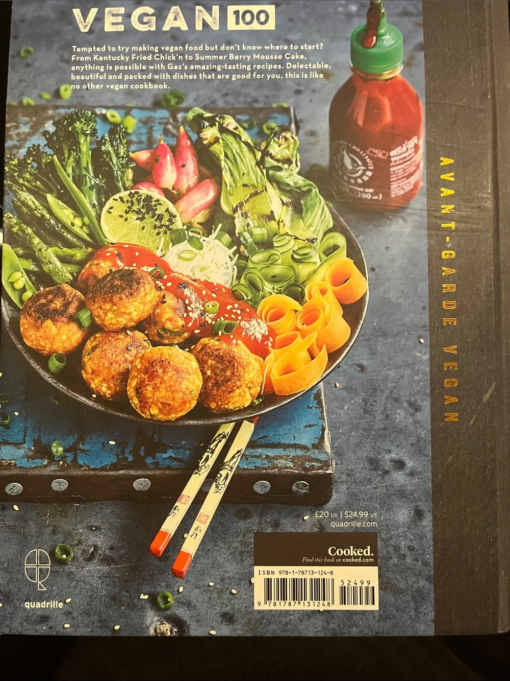 Vegan 100 by Gaz Oakley vegan cooking